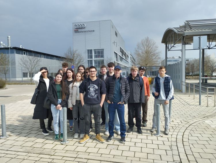 Szakmai kiránduláson az Audi Hungaria Zrt-nél (2026)