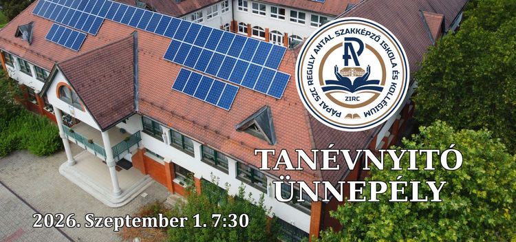 Tanévnyitó ünnepély (2026-2027-es tanév)